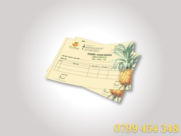 Biểu mẫu giao nhận