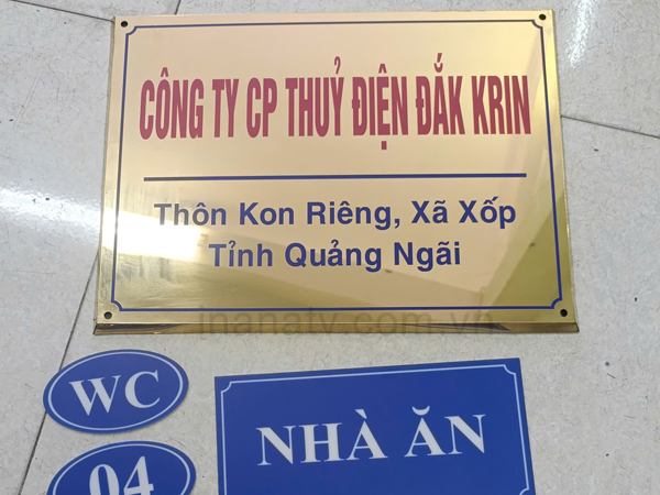Bảng Hiệu Công Ty Đà Nẵng Mẫu Đẹp Giá Bao Nhiêu?
