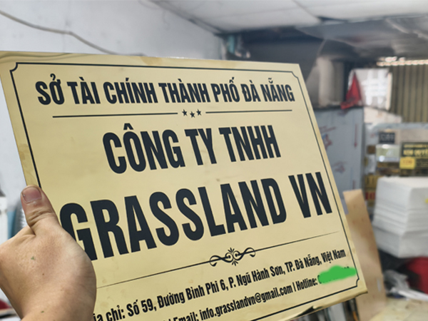 Xưởng Làm Bảng Hiệu Công Ty Đẹp Tại Đà Nẵng