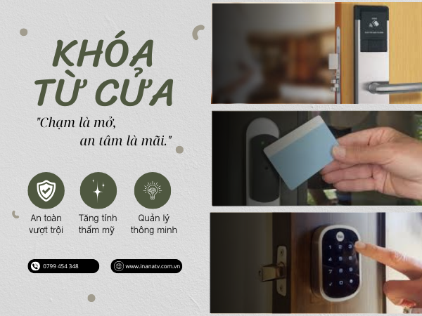 Khóa Từ Cửa Giải Pháp An Ninh Hiện Đại Cho Mọi Gia Đình Tại Huế